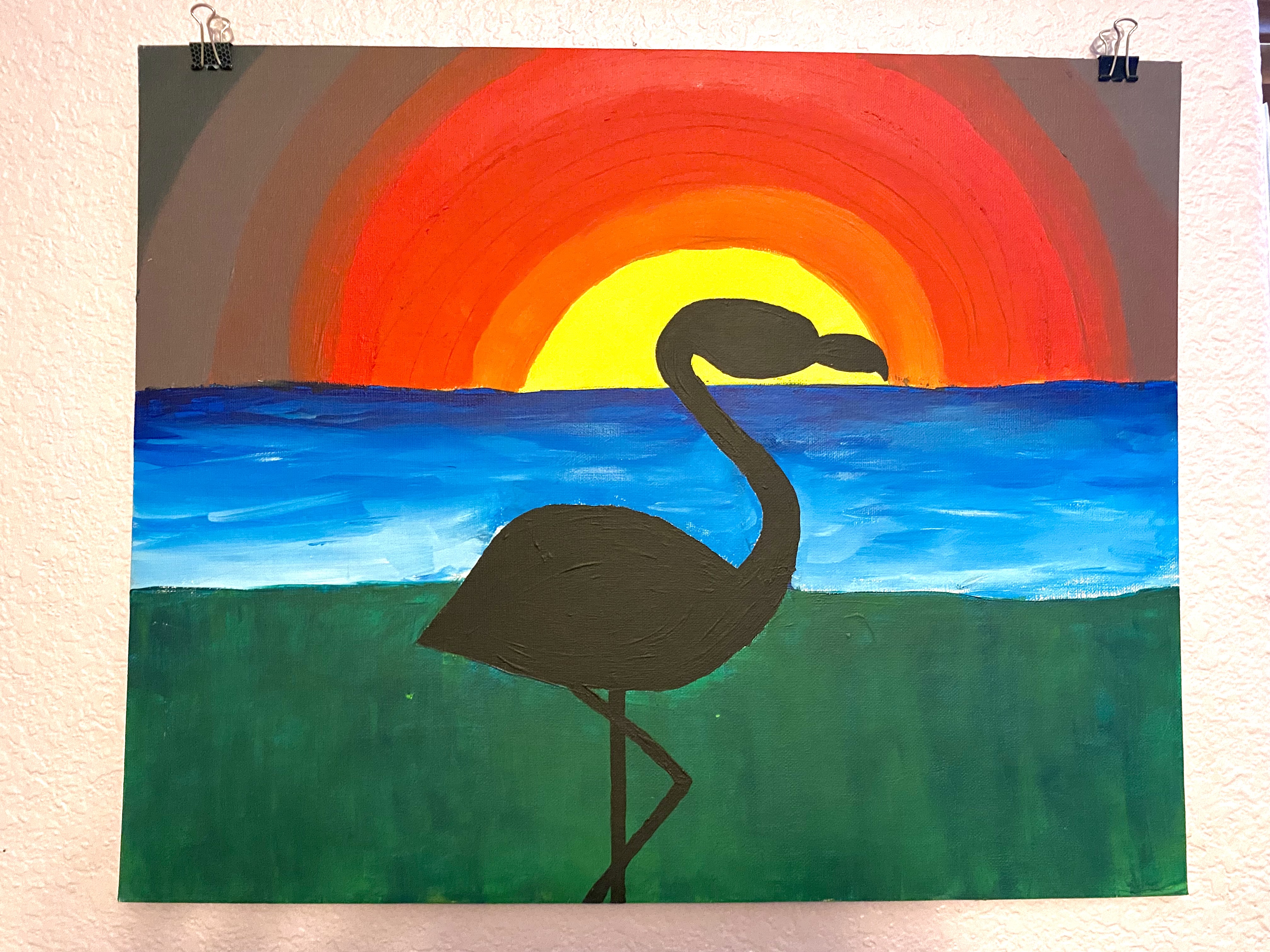 Flamingo Sunrise